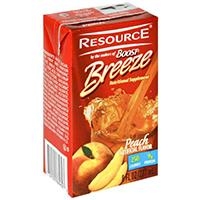 Resource Fruit Beverage, Peach, 8 oz, 27/case