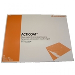 Acticoat Burn Antimicrobial Barrier Dressing, 4" X 4", Sterile, 12/BX