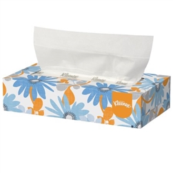 Kleenex Facial Tissue, White, 8.2" x 8.4", 36BX/CS