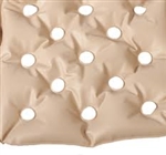 Waffle Standard Seat Cushion, 19" x 19" x 1-1/2", Air Cells, Beige