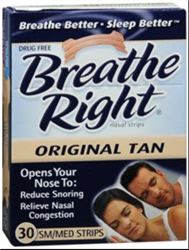 Nasal Strips Breathe Right, 30/BX