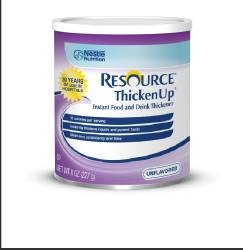 Resource Thickenup, 8 oz, Unflavored, Add to Hot or Cold Foods and Beverages, 12/case