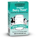 Resource, Dairy Thickened Beverage, Original, 8 oz, Ready-To-Use (Nectar Consistency), 27/case