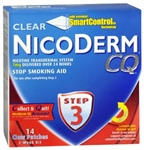 Stop Smoking Aid Nicoderm, CQ 7 mg Strength, Transdermal Patch, 14/PK
