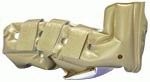 Heel Protector Boot Foot WAFFLEÂ® Air Cushion, Large, Beige