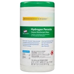 Clorox Hydrogen Peroxide Wipes, 6.75 x 5.75, 2 Canisters