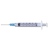 PrecisionGlide Syringe with Hypodermic Needle, 3 mL, 23 Gauge, 1-1/2" Detachable Needle Without Safety, 100/BX