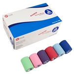 Sensi Wrap Self Adherent Bandages, Rainbow Colors, 3" x 5 yds, 24/CS