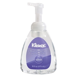 Kimberly-Clark Kleenex Ultra Moisturizing Foam Hand Sanitizer, 473mL, 6/CS