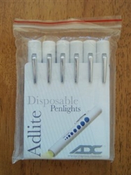 Disposable Diagnostic Penlight, 6EA/PK