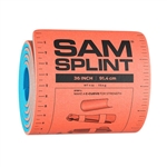 Splint Emergency SAM Roll Limb Blue/Orange 4.25"x36"