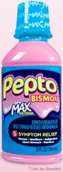 Pepto Bismol Max, Anti-Diarrheal Oral Suspension, 8 oz, 525 mg