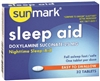 Sleep Aid Sunmark, 25 mg Strength, 32/BX