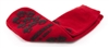 McKesson Terries Slipper Socks, Adult, X-Large, Red, Above the Ankle, 1 Pair