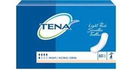 Tena Light Pad, Heavy Absorbency, 60/PK, 3PK/CS