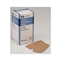 Curity, Flexible Adhesive Bandage, XLG, 2" X 3.75", 50/BX