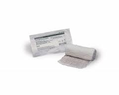 Dermacea Low Ply, Soft Pouch, Gauze Bandage Rolls, 3 Inch x 4 Yards 96/CS