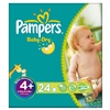 Pampers Baby Dry Heavy Absorbency, Size 4 Diapers, 24/PK, 4PK/CS