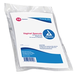 Vaginal Speculum, Disposable, Medium, 100/CS