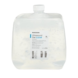 McKesson Ultrasound Gel, Ultrasound and Laser Transmission, 5 Liter Cubitainer, 4/CS