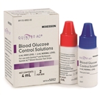 McKesson, Glucose Control Solution, Consult, Blood Glucose Testing, 4 mL, Vials Normal / High, 2/Bx