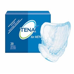 Tena Incontinence Pad For Men, Light Absorbency, 20/PK, 6PK/CS