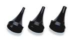 Universal Ear Speculum, 524 Series, KleenSpec, Plastic Black 2.75 mm, Disposable, 850/PK