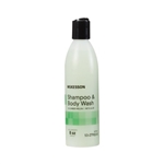 Shampoo and Body Wash,  McKesson,  8oz Bottle, Flip-Top, Cucumber Melon Scent, 48EA/CS