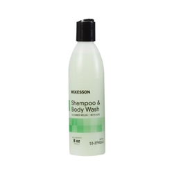 Shampoo and Body Wash,  McKesson,  8oz Bottle, Flip-Top, Cucumber Melon Scent, 48EA/CS