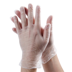 InstaGard, Vinyl Exam Gloves, Powder-Free, Small, 100/BX, 10BX/CS