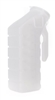 Male Urinal McKesson 32 oz. / 1000 mL With Cover, Single Patient Use, 6/pk, 8pk/cs