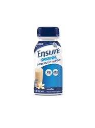 Ensure Original Therapeutic Nutrition Oral Supplement, Vanilla, 8 oz. Bottle, Ready to Use, 24/CS