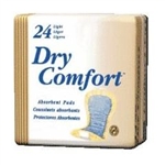 Dry Comfort Tena Pad, Moderate Absorbency, Beige, 24/PK, 6PK/CS