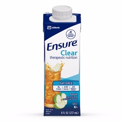 Ensure Clear Oral Supplement, Apple Flavor, 8 oz., 24/CS