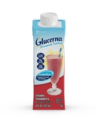 Glucerna Oral Supplement Shake, Strawberry, 8 oz., 24/CS