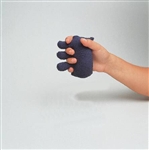 Hand and Finger Exerciser Finger Contracture Cushion Black 3" x 5" Soft