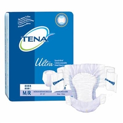 Tena Ultra Brief, Stretch, 32-52" Medium/Regular, 36/PK, 2PK/CS