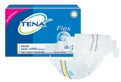 Tena Brief Flex, Super, Size 20, 41-61" X-Large, Heavy Protection, 30/PK, 3PK/CS