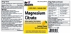 Magnesium Citrate Liquid, 10 oz, Lemon Flavor