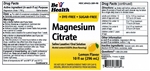 Magnesium Citrate Liquid, 10 oz, Lemon Flavor