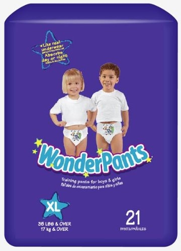 WonderPants™ Training Pants, 4T-5T Large, 19 EA/PK - First Quality