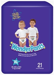 WonderPants Training Pants, 4T-5T, 35+ lbs., X-Large, 21/PK 4PK/CS