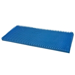 Duro-Med Convoluted Bed Pad, Blue, Queen Size