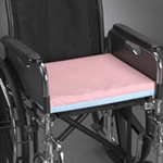 Wheelchair Cushion, Economy, Foam, Two Tone, 18X16X2"