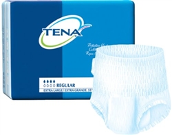 Tena Protective Underwear Pull On, Regular Absorbency, 55-66" X-Large, 14/PK, 4PK/CS