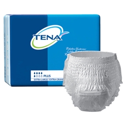 Tena Protective Underwear Plus, X-Large, 15/PK, 4PK/CS