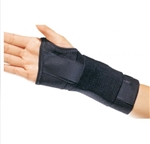 Wrist Support,  PROCAREÂ® CTS,  Contoured Aluminum, Cotton / Elastic, Black, Left Hand Medium