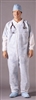 Medi-Pak Performance Fluid-Resistant Coverall, Large, White, Disposable, 25/CS