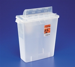 Multi Purpose Sharps Container In-Room, 1 Piece, 8 Quart