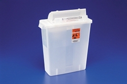 Multi Purpose Sharps Container In-Room, 1-Piece, 8 Quart